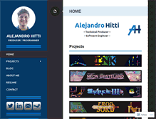 Tablet Screenshot of alejandrohitti.com